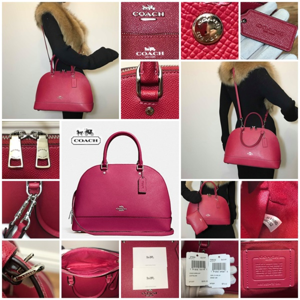 🌶Coach Crossgrain Leather Purse & Wristlet🌶 - Picture 7 of 13
